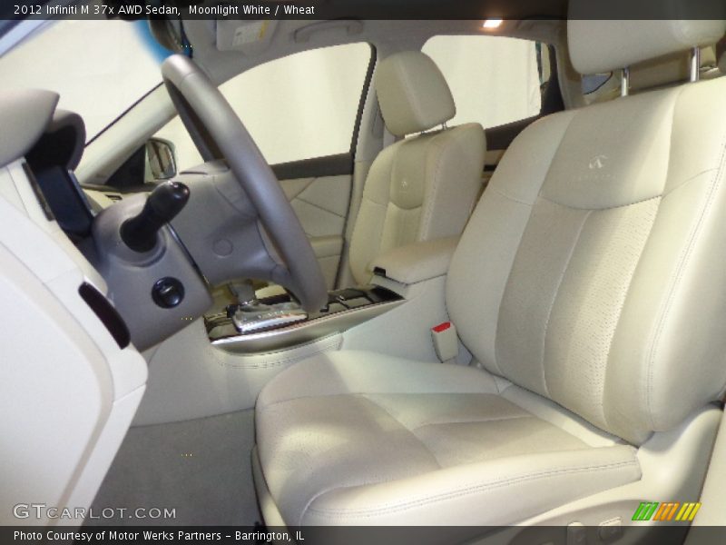 Moonlight White / Wheat 2012 Infiniti M 37x AWD Sedan