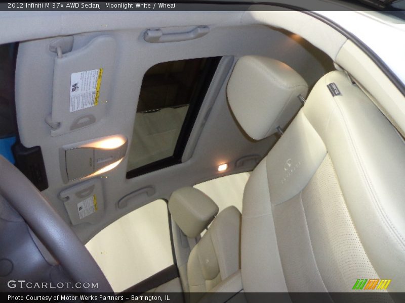 Moonlight White / Wheat 2012 Infiniti M 37x AWD Sedan