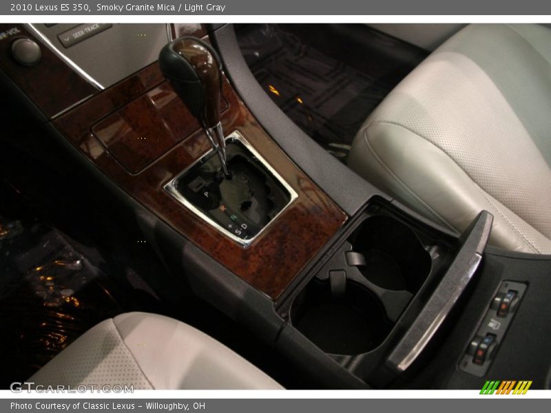 Smoky Granite Mica / Light Gray 2010 Lexus ES 350