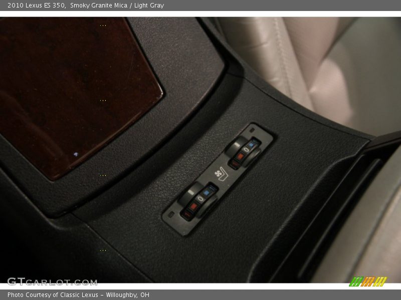 Smoky Granite Mica / Light Gray 2010 Lexus ES 350