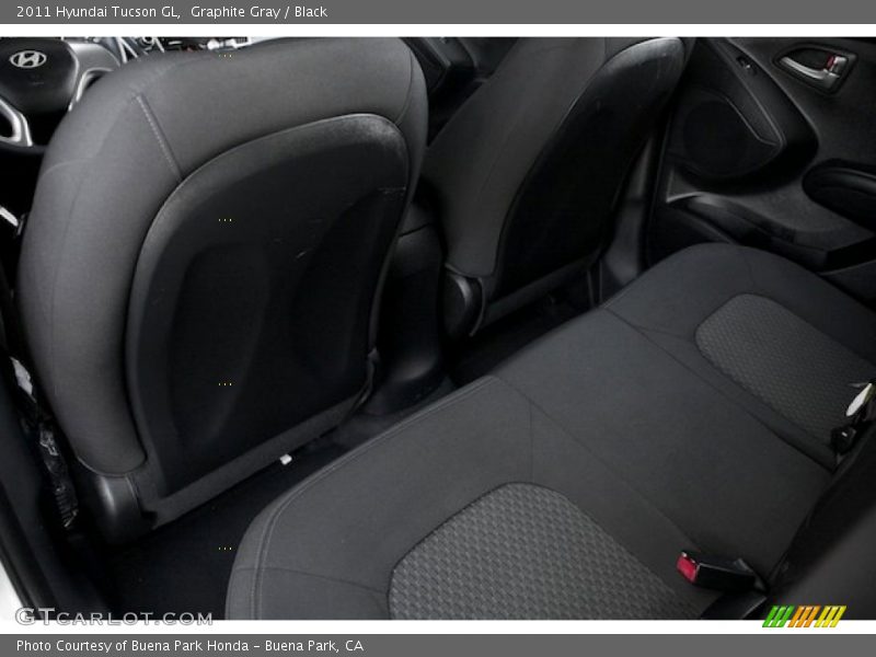 Graphite Gray / Black 2011 Hyundai Tucson GL