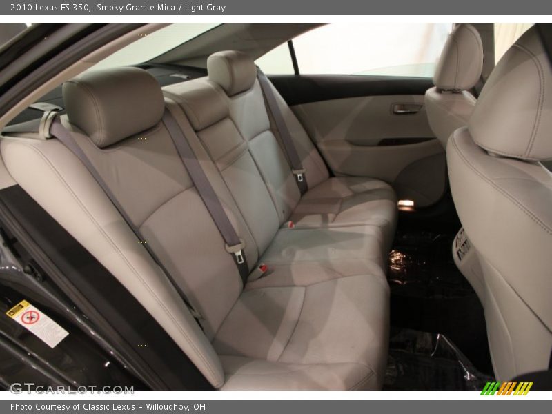 Smoky Granite Mica / Light Gray 2010 Lexus ES 350