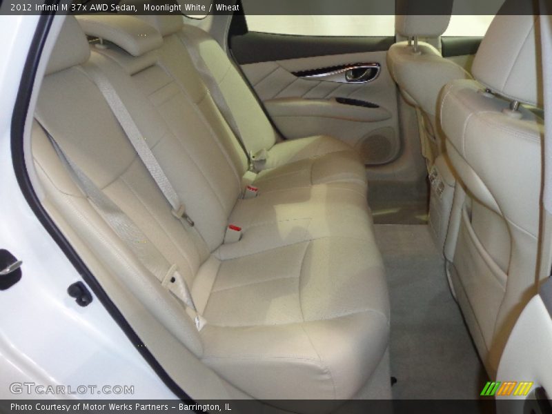 Moonlight White / Wheat 2012 Infiniti M 37x AWD Sedan