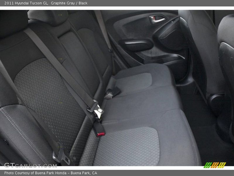 Graphite Gray / Black 2011 Hyundai Tucson GL