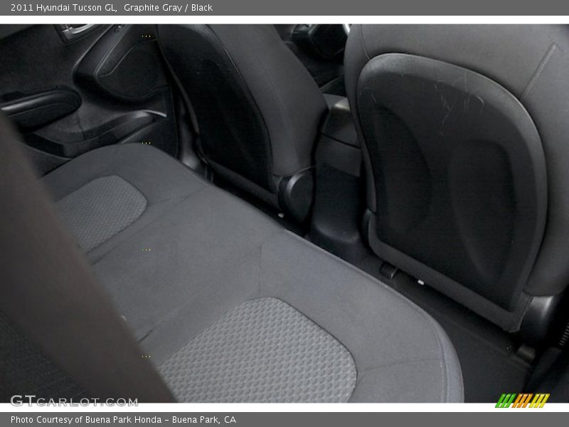 Graphite Gray / Black 2011 Hyundai Tucson GL
