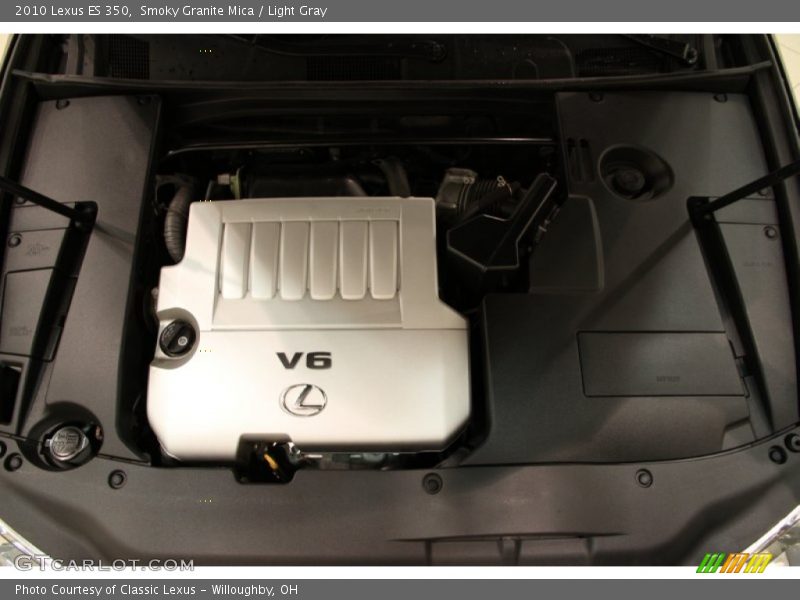 Smoky Granite Mica / Light Gray 2010 Lexus ES 350