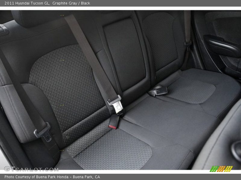 Graphite Gray / Black 2011 Hyundai Tucson GL