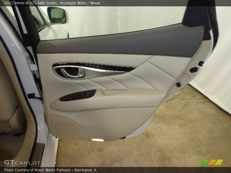 Moonlight White / Wheat 2012 Infiniti M 37x AWD Sedan