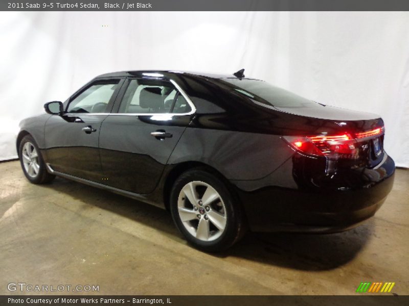 Black / Jet Black 2011 Saab 9-5 Turbo4 Sedan