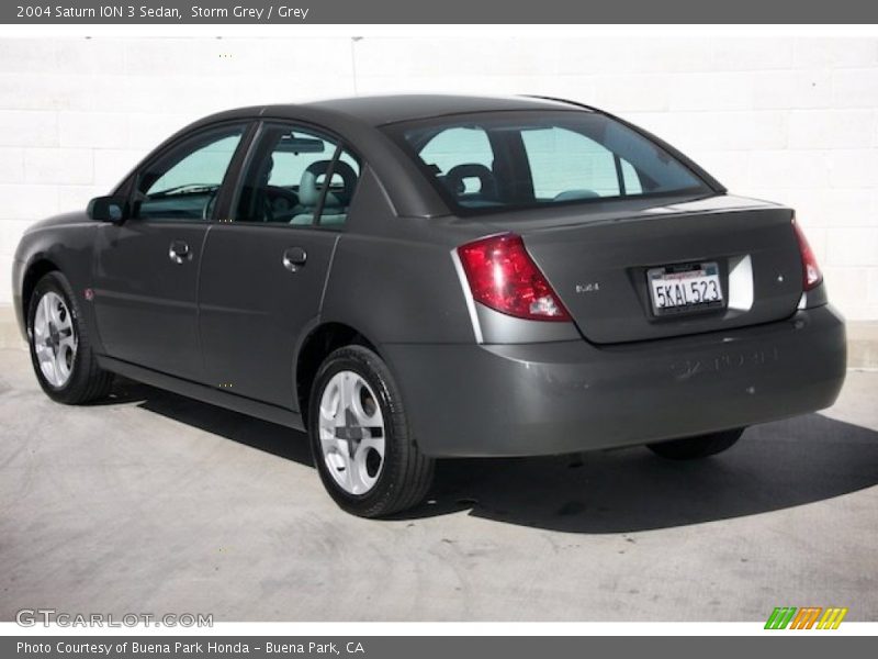 Storm Grey / Grey 2004 Saturn ION 3 Sedan