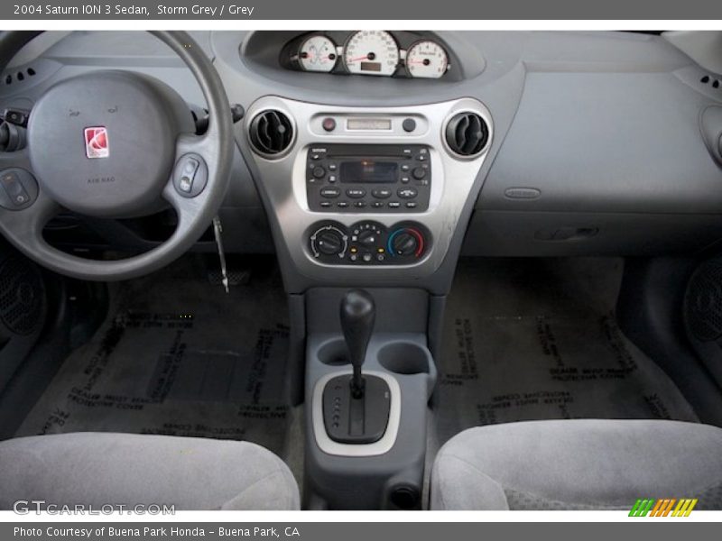 Storm Grey / Grey 2004 Saturn ION 3 Sedan