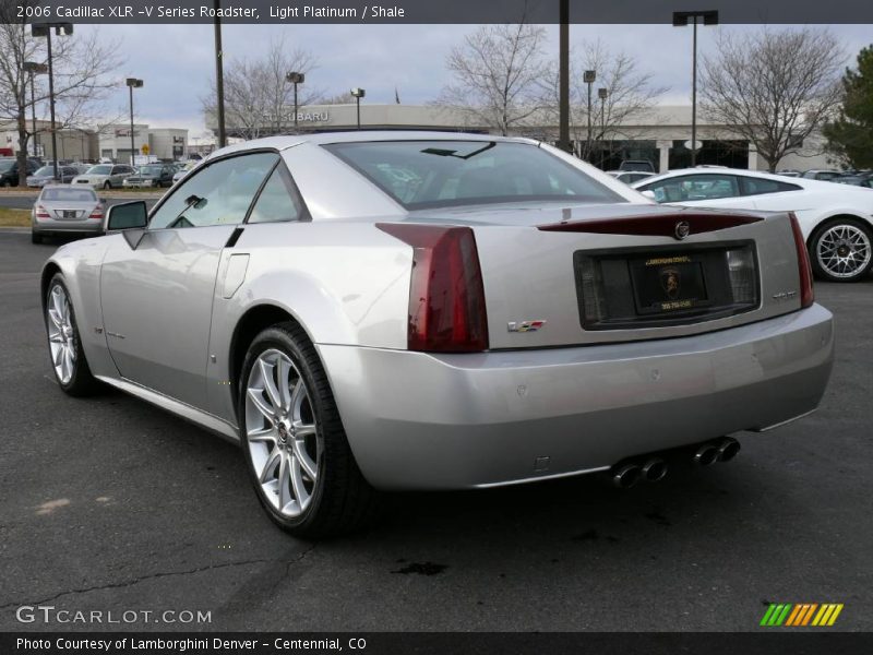 Light Platinum / Shale 2006 Cadillac XLR -V Series Roadster