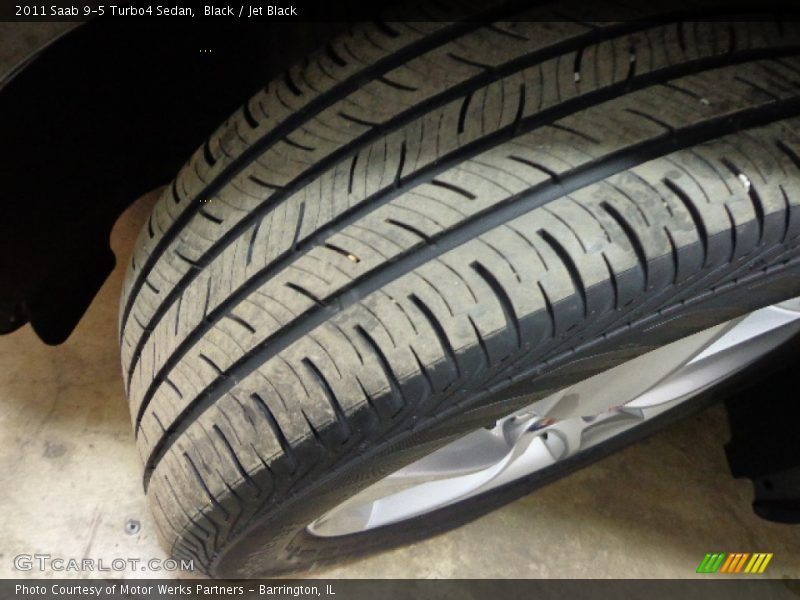 Black / Jet Black 2011 Saab 9-5 Turbo4 Sedan