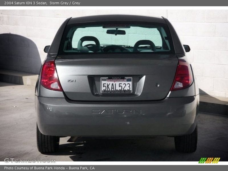 Storm Grey / Grey 2004 Saturn ION 3 Sedan