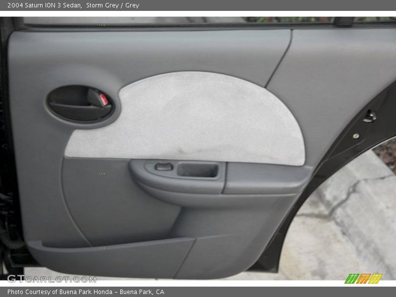 Storm Grey / Grey 2004 Saturn ION 3 Sedan