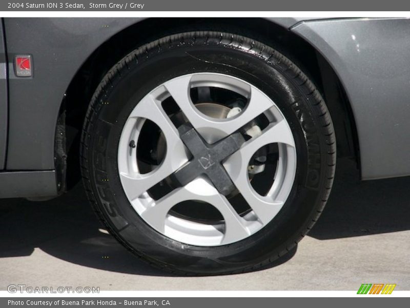Storm Grey / Grey 2004 Saturn ION 3 Sedan