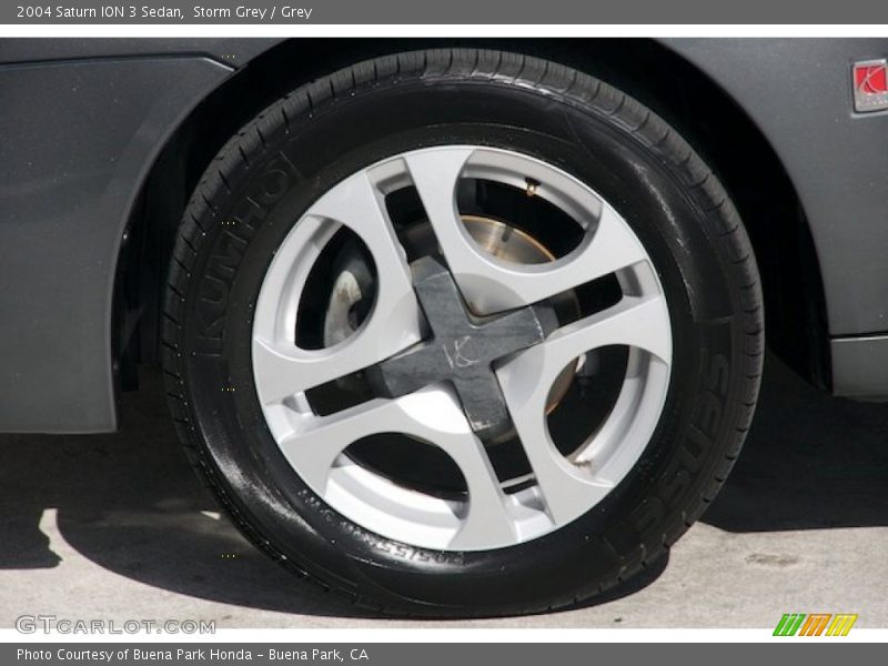 Storm Grey / Grey 2004 Saturn ION 3 Sedan