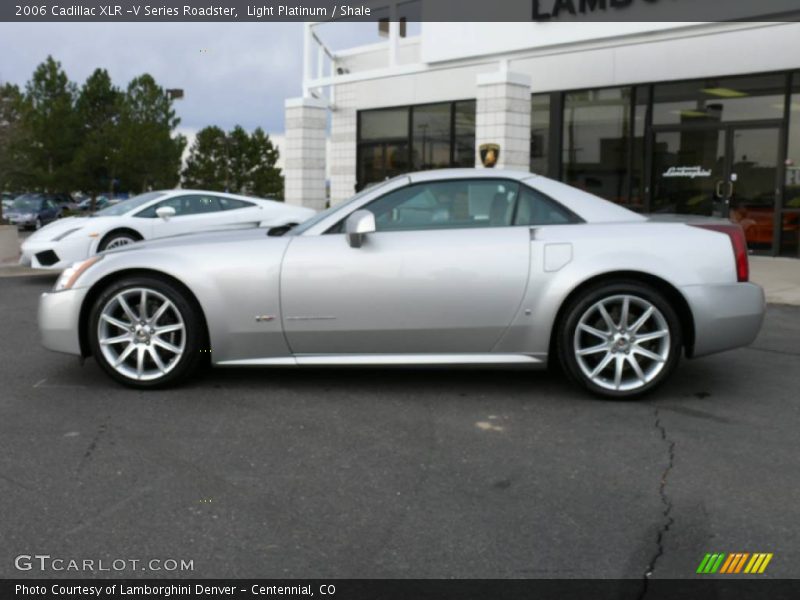 Light Platinum / Shale 2006 Cadillac XLR -V Series Roadster