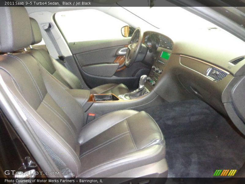 Black / Jet Black 2011 Saab 9-5 Turbo4 Sedan
