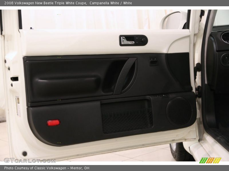 Campanella White / White 2008 Volkswagen New Beetle Triple White Coupe