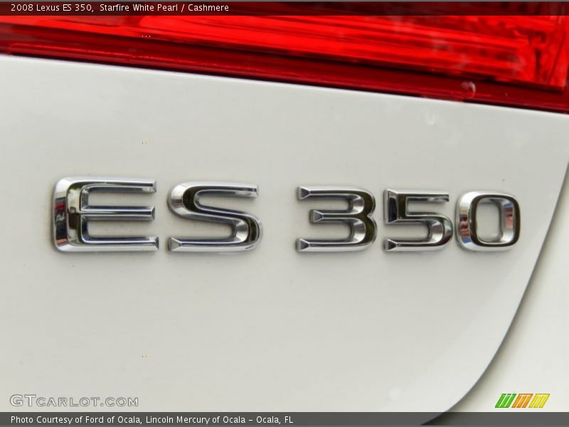 Starfire White Pearl / Cashmere 2008 Lexus ES 350