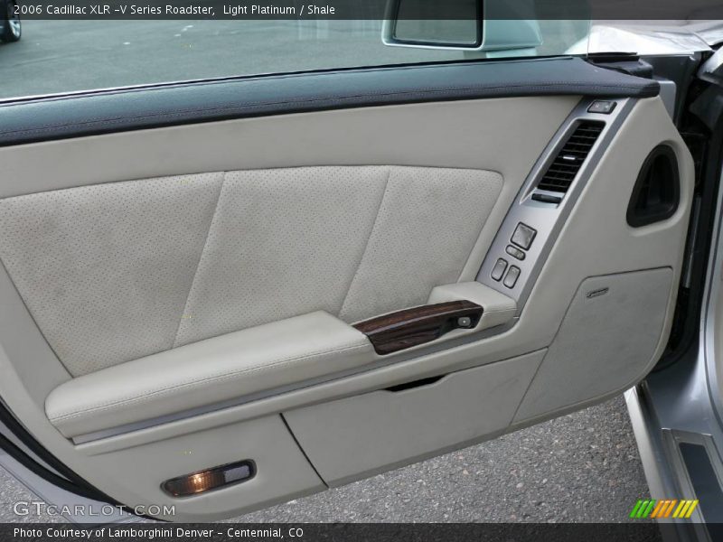 Light Platinum / Shale 2006 Cadillac XLR -V Series Roadster