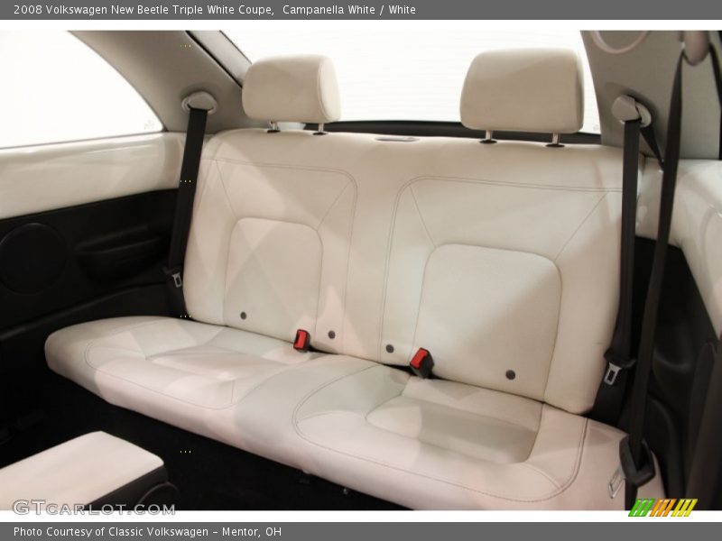 Campanella White / White 2008 Volkswagen New Beetle Triple White Coupe