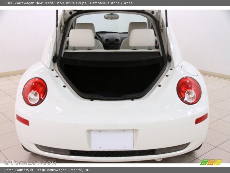 Campanella White / White 2008 Volkswagen New Beetle Triple White Coupe