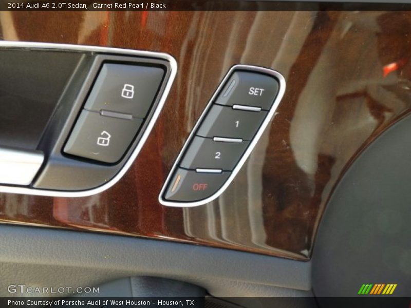 Garnet Red Pearl / Black 2014 Audi A6 2.0T Sedan