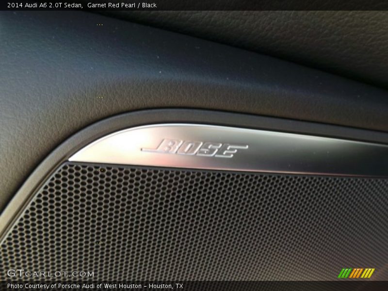 Garnet Red Pearl / Black 2014 Audi A6 2.0T Sedan