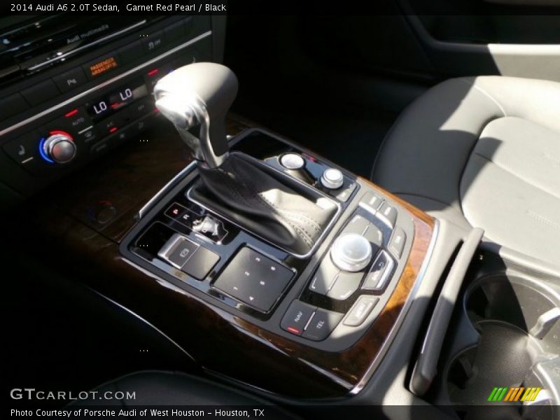 Garnet Red Pearl / Black 2014 Audi A6 2.0T Sedan