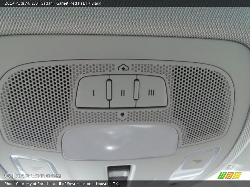 Garnet Red Pearl / Black 2014 Audi A6 2.0T Sedan