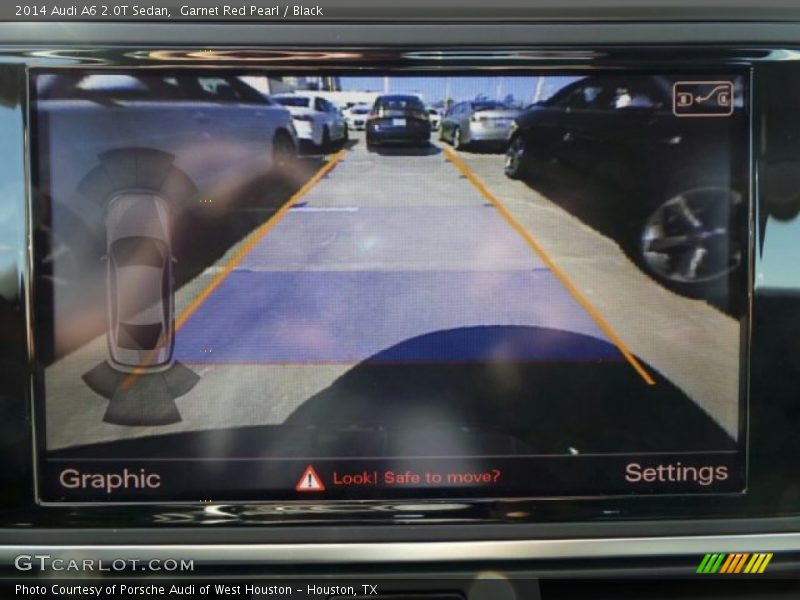 Garnet Red Pearl / Black 2014 Audi A6 2.0T Sedan