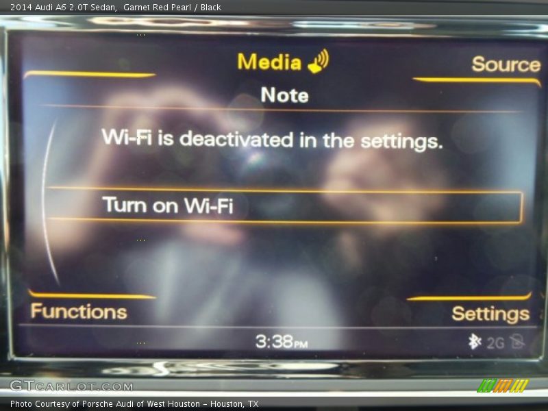 Garnet Red Pearl / Black 2014 Audi A6 2.0T Sedan