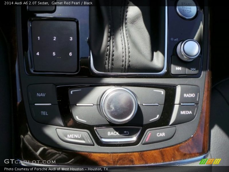 Garnet Red Pearl / Black 2014 Audi A6 2.0T Sedan