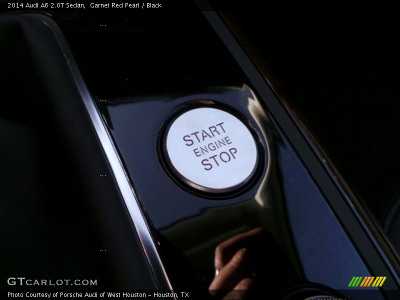 Garnet Red Pearl / Black 2014 Audi A6 2.0T Sedan