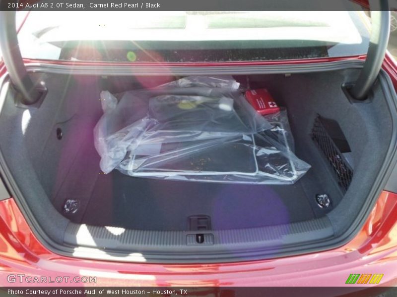 Garnet Red Pearl / Black 2014 Audi A6 2.0T Sedan