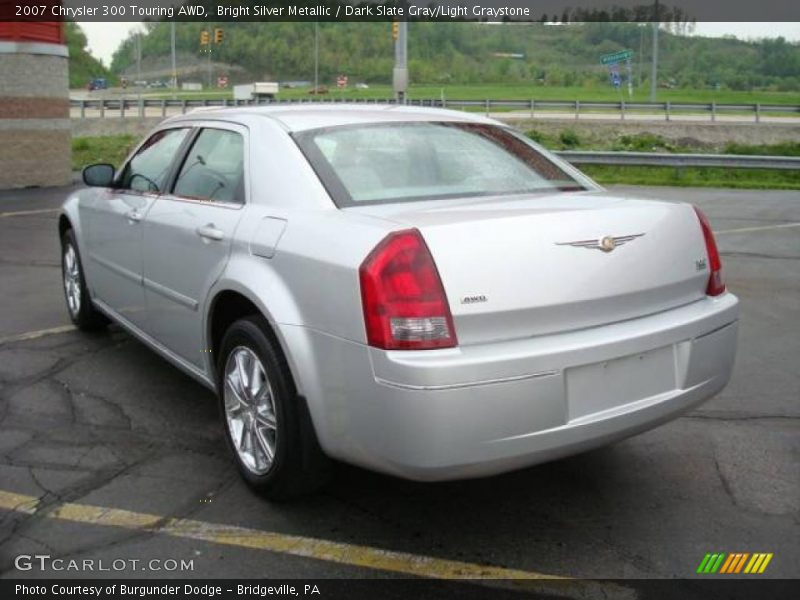 Bright Silver Metallic / Dark Slate Gray/Light Graystone 2007 Chrysler 300 Touring AWD