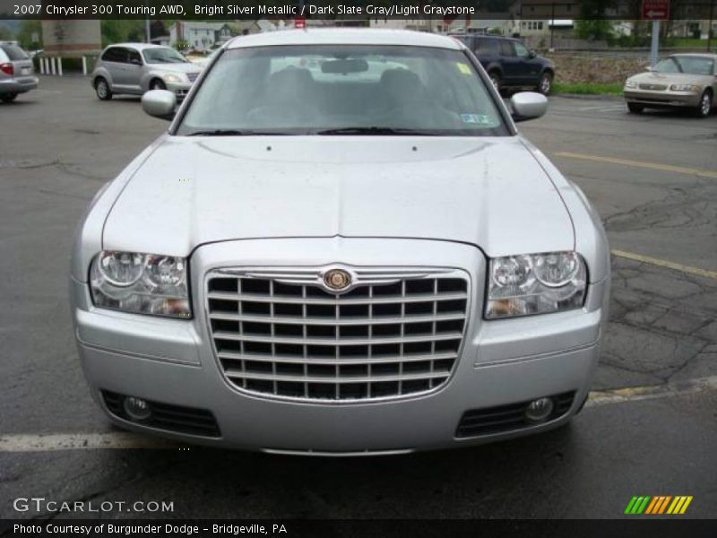 Bright Silver Metallic / Dark Slate Gray/Light Graystone 2007 Chrysler 300 Touring AWD