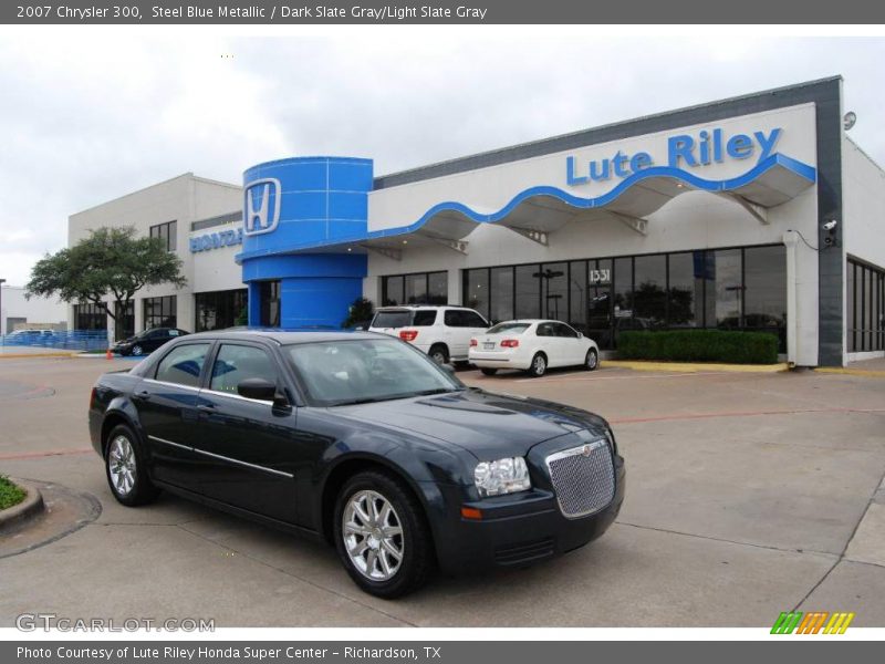 Steel Blue Metallic / Dark Slate Gray/Light Slate Gray 2007 Chrysler 300