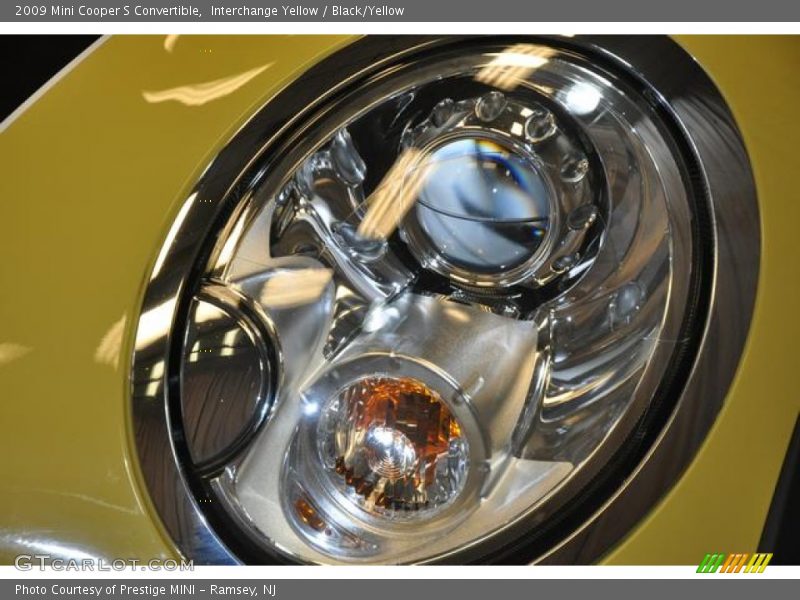 Interchange Yellow / Black/Yellow 2009 Mini Cooper S Convertible