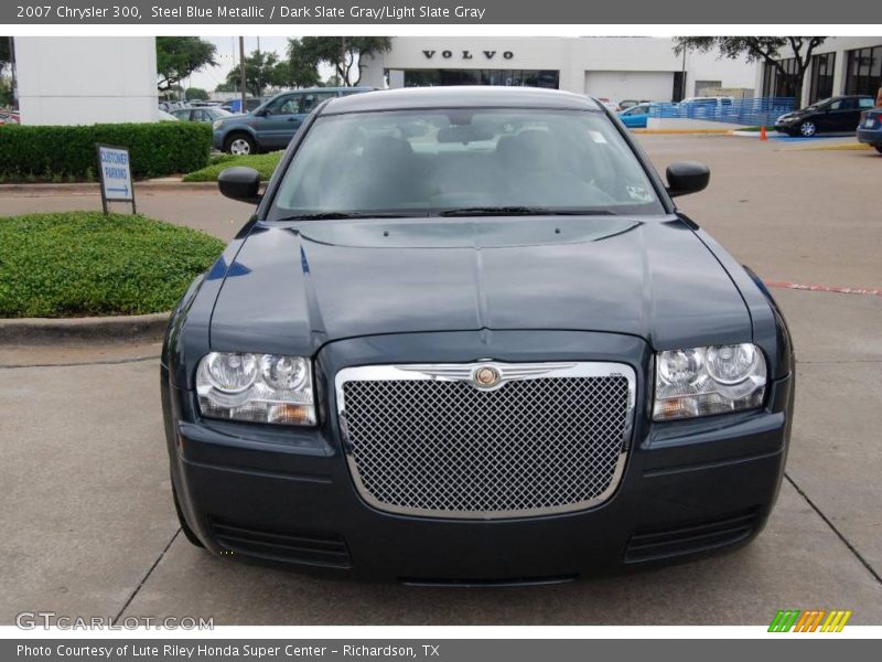Steel Blue Metallic / Dark Slate Gray/Light Slate Gray 2007 Chrysler 300