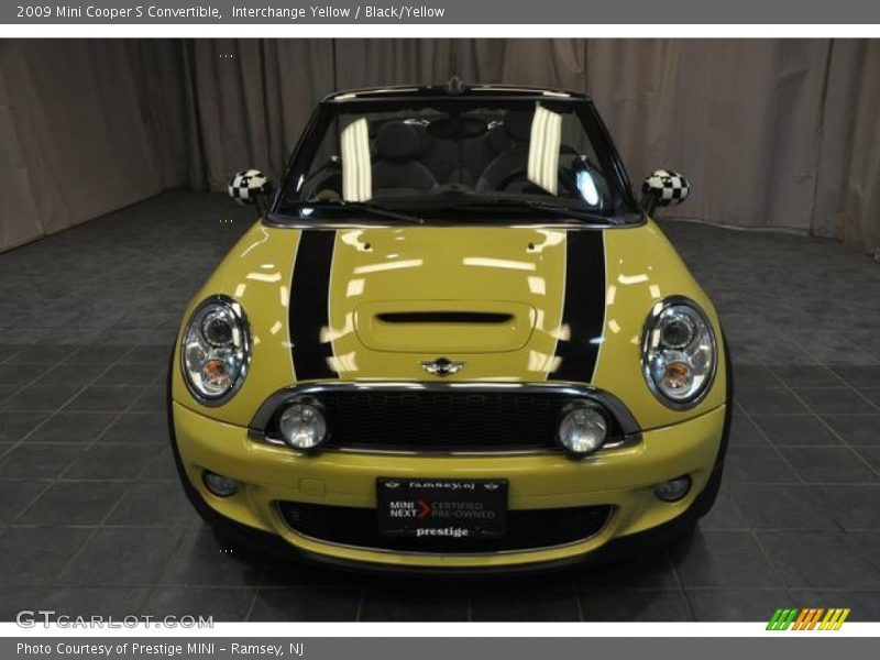 Interchange Yellow / Black/Yellow 2009 Mini Cooper S Convertible
