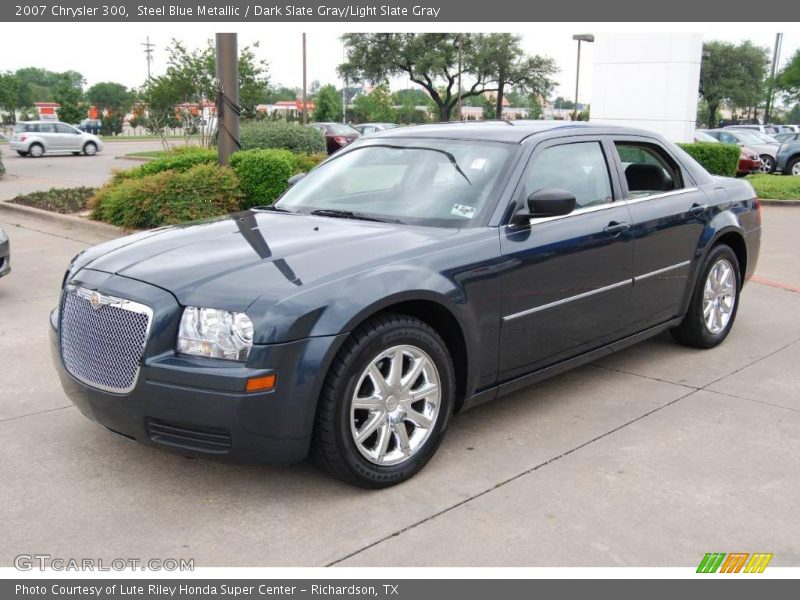 Steel Blue Metallic / Dark Slate Gray/Light Slate Gray 2007 Chrysler 300