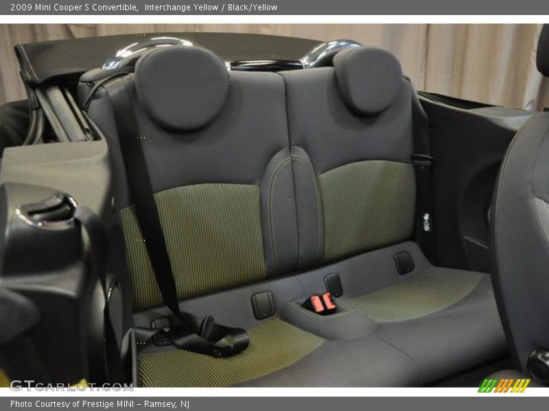 Interchange Yellow / Black/Yellow 2009 Mini Cooper S Convertible