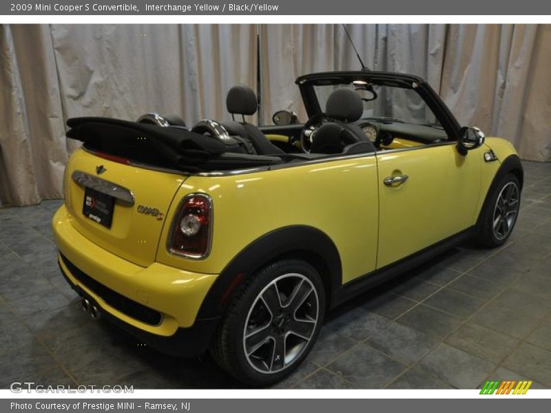 Interchange Yellow / Black/Yellow 2009 Mini Cooper S Convertible