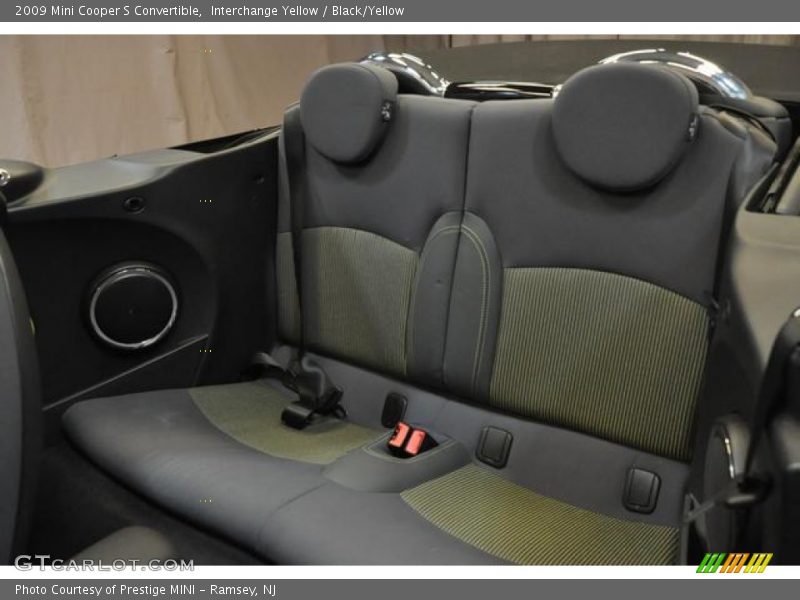 Interchange Yellow / Black/Yellow 2009 Mini Cooper S Convertible