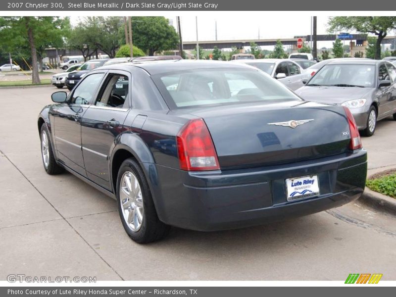 Steel Blue Metallic / Dark Slate Gray/Light Slate Gray 2007 Chrysler 300
