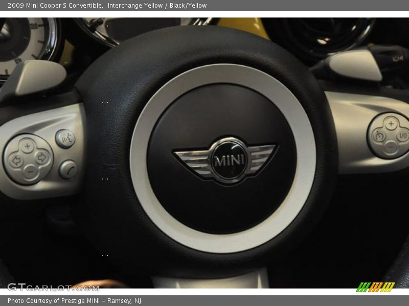 Interchange Yellow / Black/Yellow 2009 Mini Cooper S Convertible
