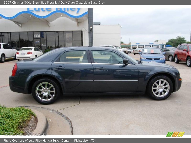 Steel Blue Metallic / Dark Slate Gray/Light Slate Gray 2007 Chrysler 300